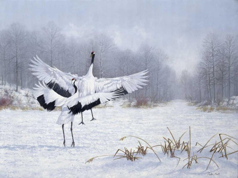 We are the ones White Modern Wood Framed Art Print with Double Matting by Motz, Peter