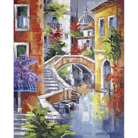 Travollare Black Modern Wood Framed Art Print with Double Matting by di Viccaro, Roberto