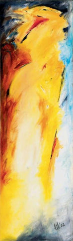 Chicken talk II Black Ornate Wood Framed Art Print with Double Matting by Gerbecks, Tilly