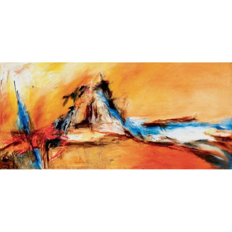 Reconciliation Black Modern Wood Framed Art Print by Gerbecks, Tilly