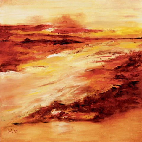 El Sur Black Ornate Wood Framed Art Print with Double Matting by Gerbecks, Tilly