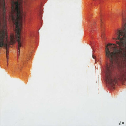 Sienna II Black Modern Wood Framed Art Print with Double Matting by Gerbecks, Tilly