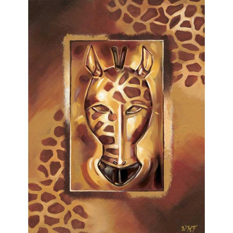 Umbo II White Modern Wood Framed Art Print by Fields, Wendy