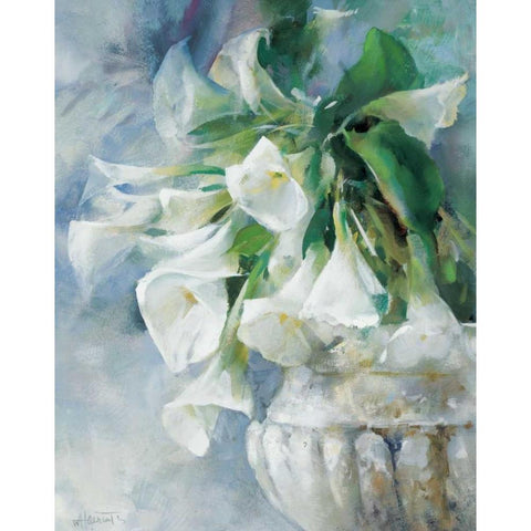 A memory captured White Modern Wood Framed Art Print by Haenraets, Willem