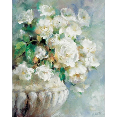 A vague memory White Modern Wood Framed Art Print by Haenraets, Willem