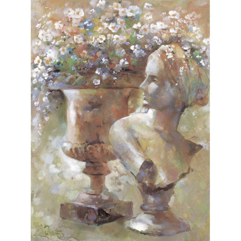 Colourful sculpture White Modern Wood Framed Art Print by Haenraets, Willem