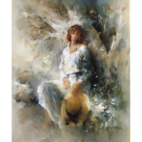 Freedom Black Modern Wood Framed Art Print with Double Matting by Haenraets, Willem