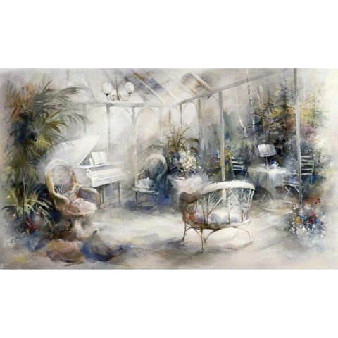 Inspiration  Black Modern Wood Framed Art Print with Double Matting by Haenraets, Willem