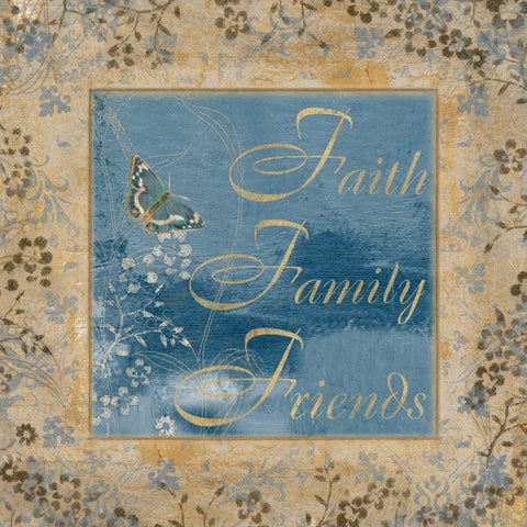 FAMILY Black Modern Wood Framed Art Print by Artique Studio