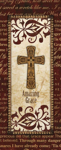 PSALM 23 PANEL White Modern Wood Framed Art Print with Double Matting by Artique Studio