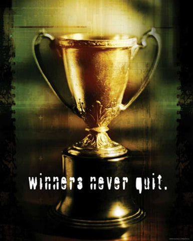 WINNERS Black Ornate Wood Framed Art Print with Double Matting by Yang, Eric