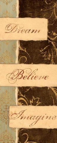 KEEP THE FAITH I Black Ornate Wood Framed Art Print with Double Matting by Ballantyne, Piper