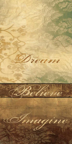 POSITIVE AFFIRMATIONS I Black Ornate Wood Framed Art Print with Double Matting by Ballantyne, Piper