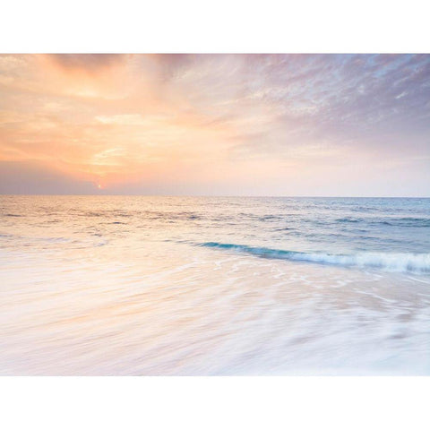 Beautiful beach in Israel Black Modern Wood Framed Art Print by Frank, Assaf