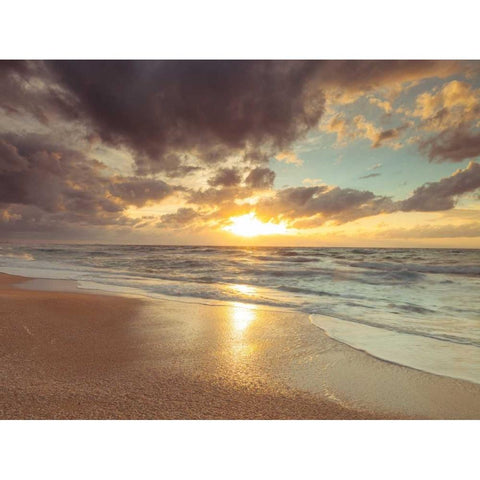 Dead sea, Israel Gold Ornate Wood Framed Art Print with Double Matting by Frank, Assaf