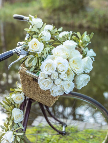 Variety of pulses in a wooden box Black Ornate Wood Framed Art Print with Double Matting by Frank, Assaf