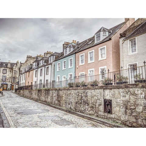 South Queensferry-Scotland Black Modern Wood Framed Art Print with Double Matting by Frank, Assaf