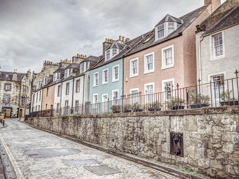 South Queensferry-Scotland White Modern Wood Framed Art Print with Double Matting by Frank, Assaf