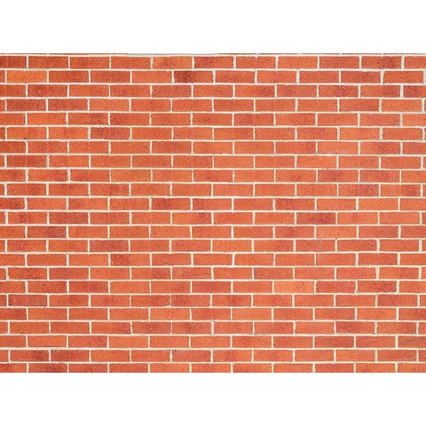 Brick Wall White Modern Wood Framed Art Print by Frank, Assaf