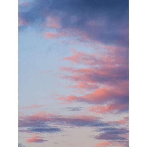 Colourful skies at sunset Black Modern Wood Framed Art Print with Double Matting by Frank, Assaf
