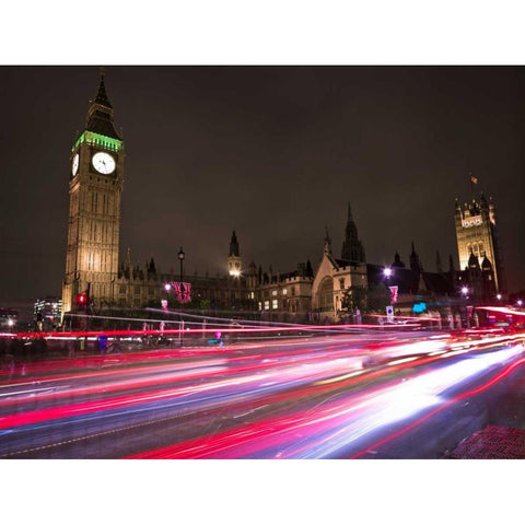 AF20110428 London 009C03 Black Modern Wood Framed Art Print by Frank, Assaf
