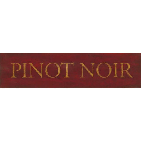 Pinot Noir Black Modern Wood Framed Art Print with Double Matting by Marrott, Stephanie