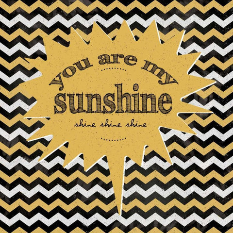 Sunshine White Modern Wood Framed Art Print by Marrott, Stephanie