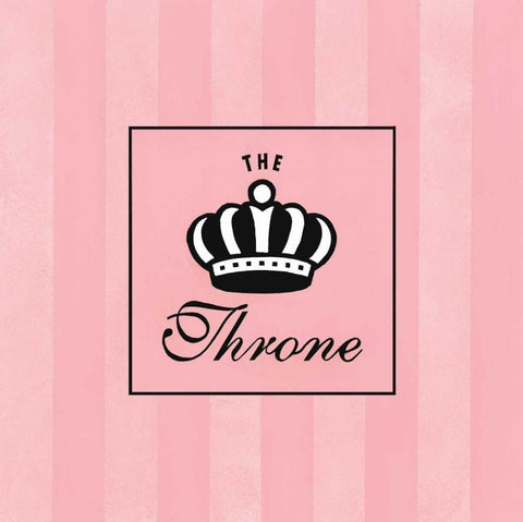 The Throne White Modern Wood Framed Art Print with Double Matting by Marrott, Stephanie