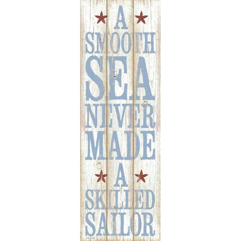 Skilled Sailor White Modern Wood Framed Art Print by Marrott, Stephanie