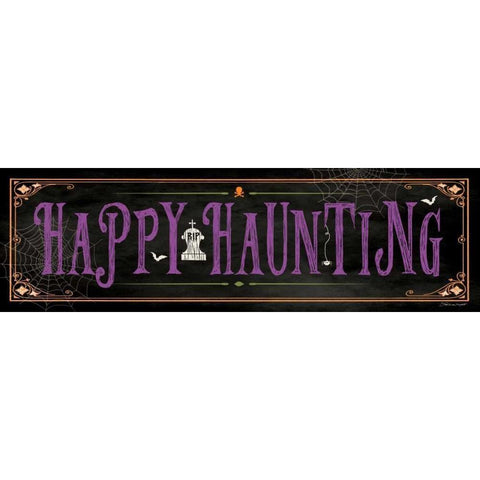 Happy Haunting II Gold Ornate Wood Framed Art Print with Double Matting by Marrott, Stephanie