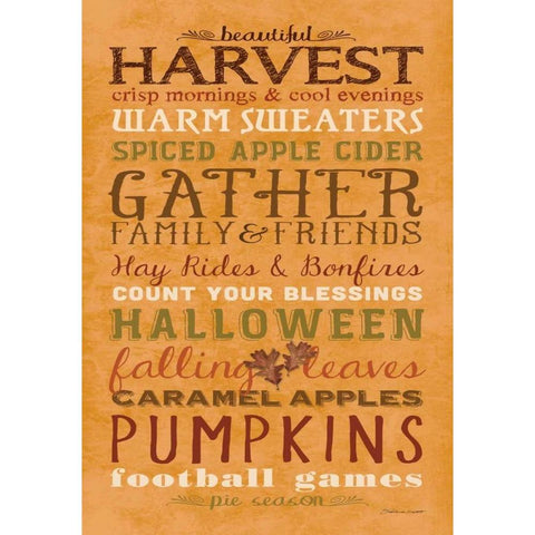 Beautiful Harvest Black Modern Wood Framed Art Print with Double Matting by Marrott, Stephanie