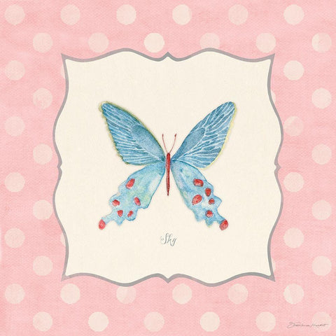 Sky White Modern Wood Framed Art Print by Marrott, Stephanie