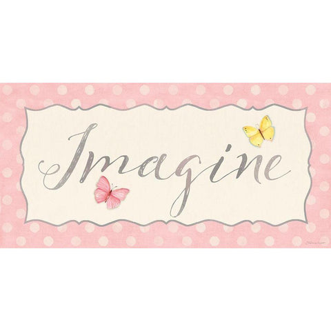 Imagine Gold Ornate Wood Framed Art Print with Double Matting by Marrott, Stephanie