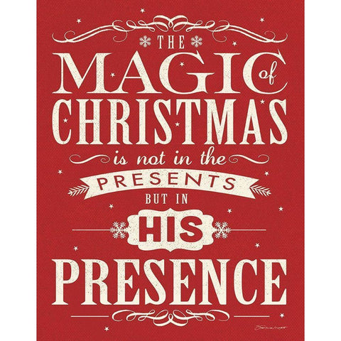 His Presence Gold Ornate Wood Framed Art Print with Double Matting by Marrott, Stephanie