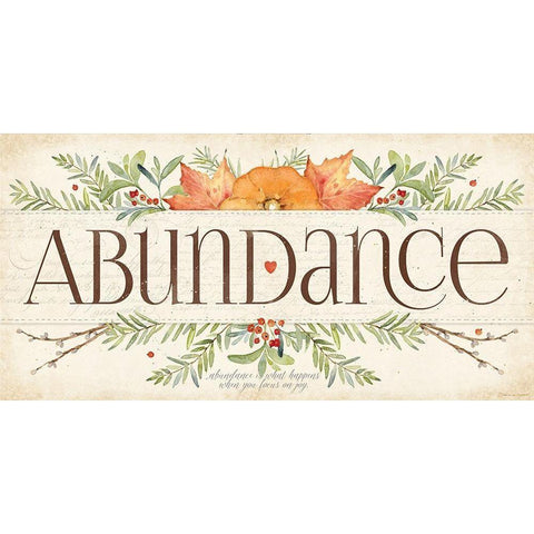 Abundance Gold Ornate Wood Framed Art Print with Double Matting by Marrott, Stephanie