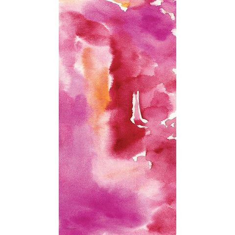 Color Wash I Black Modern Wood Framed Art Print with Double Matting by Marrott, Stephanie