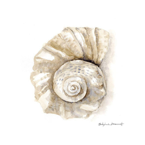 Gift From The Sea I Gold Ornate Wood Framed Art Print with Double Matting by Marrott, Stephanie