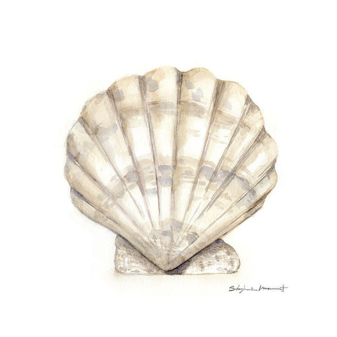 Gift From The Sea IV Black Modern Wood Framed Art Print by Marrott, Stephanie