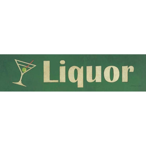 Liquor White Modern Wood Framed Art Print by Marrott, Stephanie