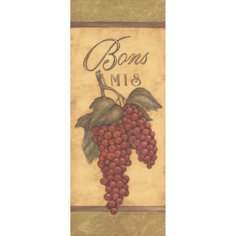 Bon Amis Gold Ornate Wood Framed Art Print with Double Matting by Marrott, Stephanie