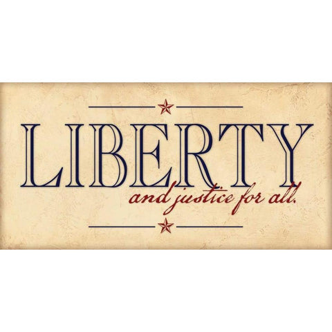 Liberty Black Modern Wood Framed Art Print with Double Matting by Marrott, Stephanie