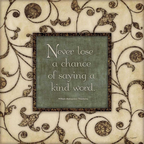 Never Lose White Modern Wood Framed Art Print with Double Matting by Marrott, Stephanie