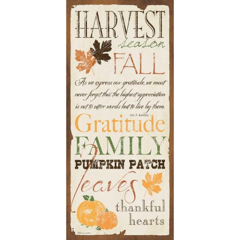 Harvest II Gold Ornate Wood Framed Art Print with Double Matting by Marrott, Stephanie