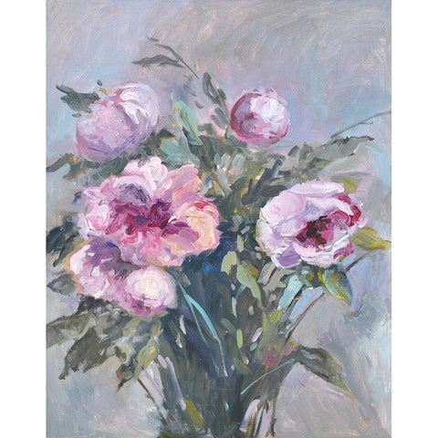 Stillife -2  Black Modern Wood Framed Art Print by Stevens, Allayn