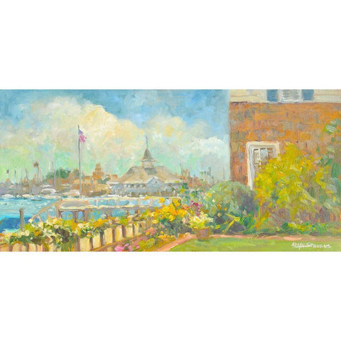 Parisian Carnival Gold Ornate Wood Framed Art Print with Double Matting by Stevens, Allayn