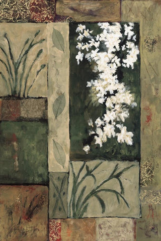 Natures Bounty 2 Black Ornate Wood Framed Art Print with Double Matting by Bagnato, Judi