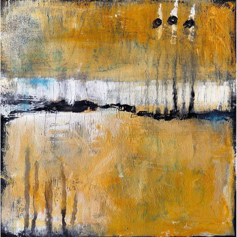 Daydream Gold Ornate Wood Framed Art Print with Double Matting by Bagnato, Judi