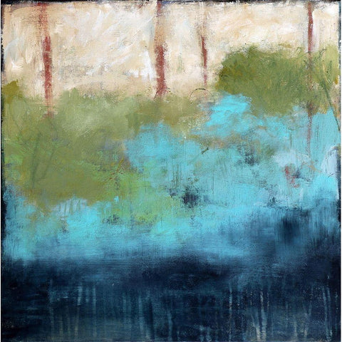 Brand New Day Black Modern Wood Framed Art Print by Bagnato, Judi