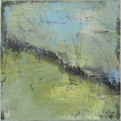 Walk In The Park Black Modern Wood Framed Art Print by Bagnato, Judi