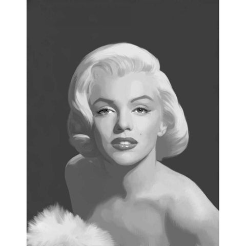 Classic Beauty I White Modern Wood Framed Art Print by Consani, Chris